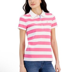 Nautica Women's Striped Polo Top